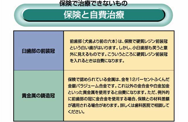 保険と自費治療